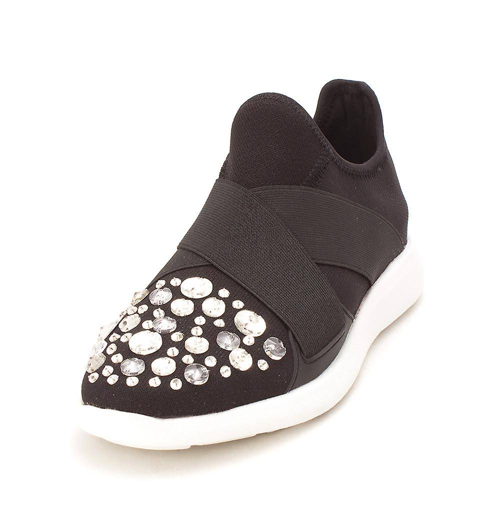 Aldo black glitter fashion sneakers